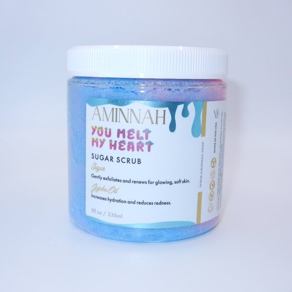 BD 2 for 40$ - NEW Aminnah Melt my Heart Body Scrub - Picture 1 of 2